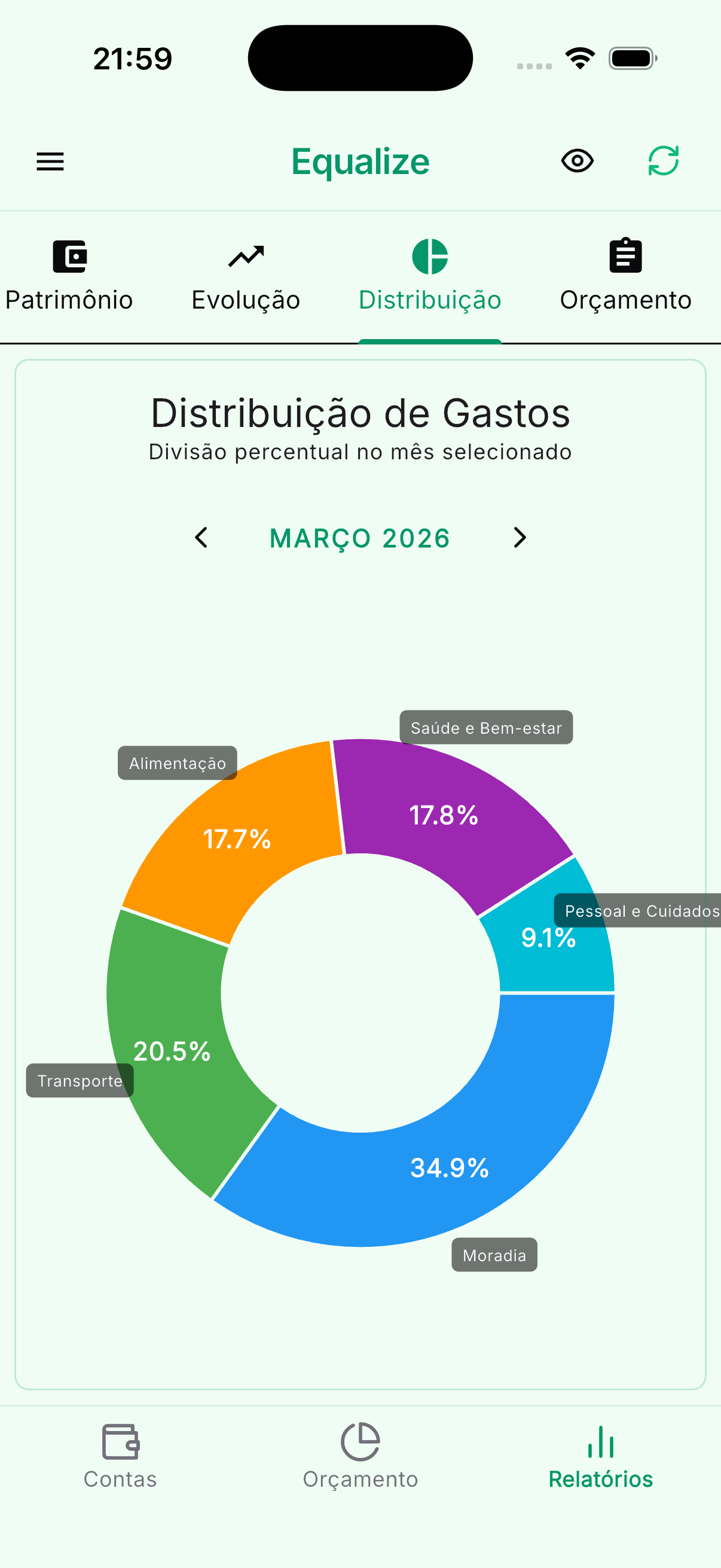 Tema claro verde